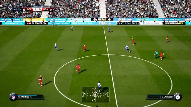 Футболистки в Fifa 16 (demo) смотреть онлайн