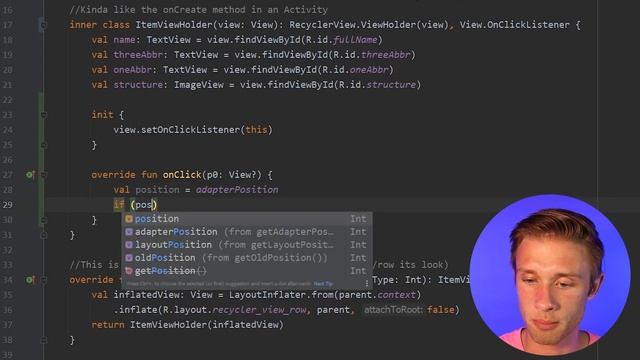 RecyclerView Item Click | Best Practice Way смотреть онлайн