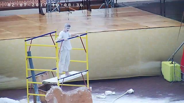 Бобруйских зрителей обсыпали мукой на фестивале «Венок дружбы»