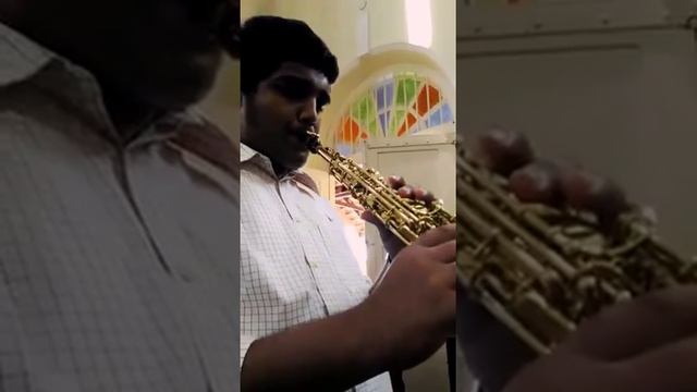 Ave Maria on the soprano saxophone смотреть онлайн