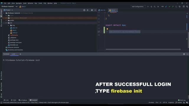 REACT JS TUTORIAL - DEPLOY REACT APP TO GOOGLE FIREBASE PART 2 #5 смотреть онлайн