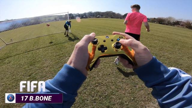 I Played FIFA 20 In REAL LIFE! Virtual Reality FIFA смотреть онлайн