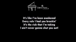 Halo - Beyonce | Piano Karaoke