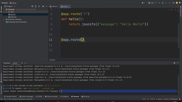 How To Host Flask API/Application Using Ngrok Temporarily | MacOS Tutorial