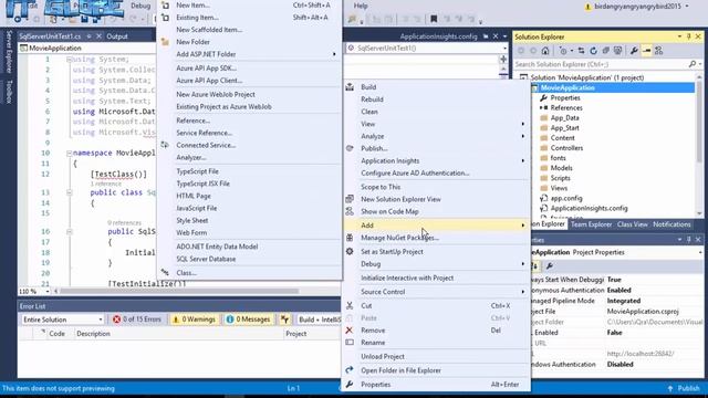 How to connect SQL Server 2016 with Visual Studio 2015 | any version смотреть онлайн