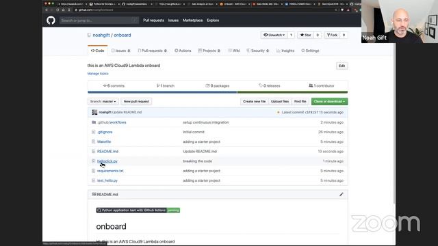 Data Works MD May 2020: Onboard to the Cloud with AWS Cloud9 and Python смотреть онлайн