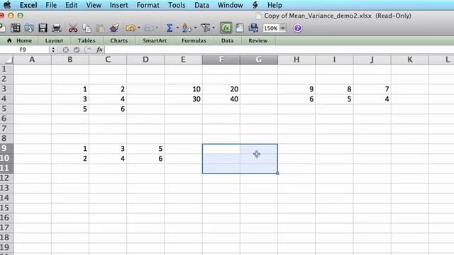 Matrix transpose and matrix multiplication by Excel смотреть онлайн