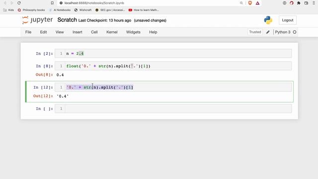 Codewars - Python - Get decimal part of the given number смотреть онлайн