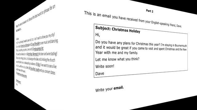 How to write an Informal Email or Letter for the Cambridge B2 First (FCE) exam смотреть онлайн