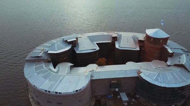 Обновленный форт "Александр1", Кронштадт. Русский форт "Боярд". смотреть онлайн