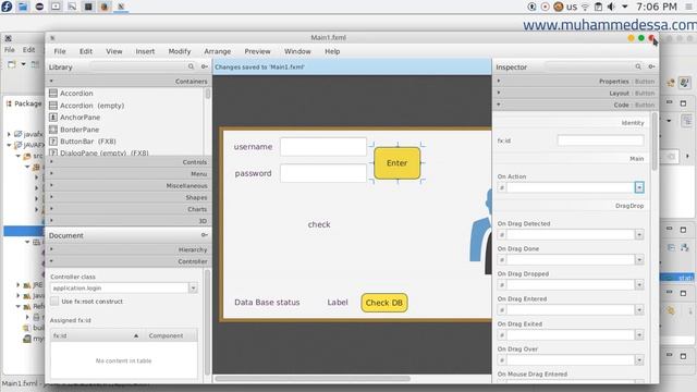 7 JAVA FX and MySQL employee project смотреть онлайн