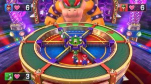 Mario Party 10 Bowser Party #220 Mario, Luigi, Yoshi, Peach Chaos Castle Master Difficulty