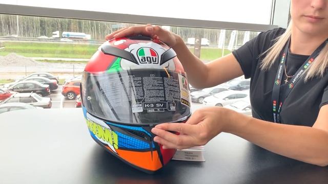 Шлем AGV K-3 смотреть онлайн