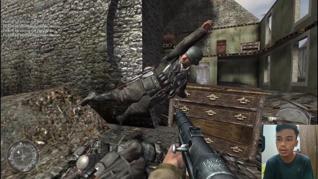 Crossing the Rhine - Call of Duty 2 (2005) смотреть онлайн