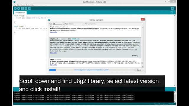 How to use 128x32 OLED display with Arduino смотреть онлайн