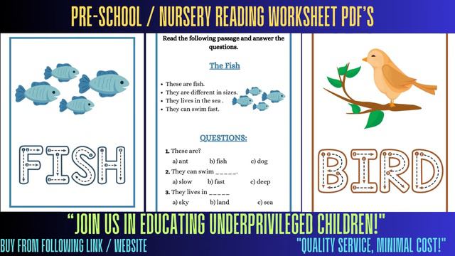 Preschool Nursery Reading Worksheets - Nurturing a Love for Reading смотреть онлайн