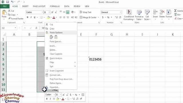 How to add 0 before a number in Excel ! How to add zero in front of phone number in Excel смотреть онлайн