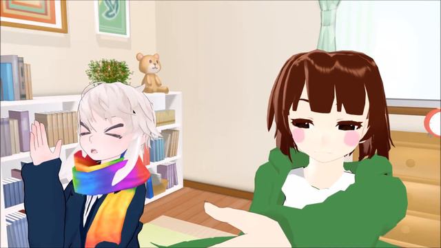 [mmd x undertale] love me like you do storyshift chara and asriel смотреть онлайн
