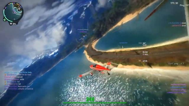 4 Windmills - 4 Peek Airhawks - Stunt Planes' Salsa - Just Cause 2 Multiplayer (JC2MP) смотреть онлайн