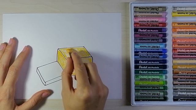 HOW TO DRAW BUTTER - MARKER & OIL PASTEL - DRAW BUTTER EASILY смотреть онлайн