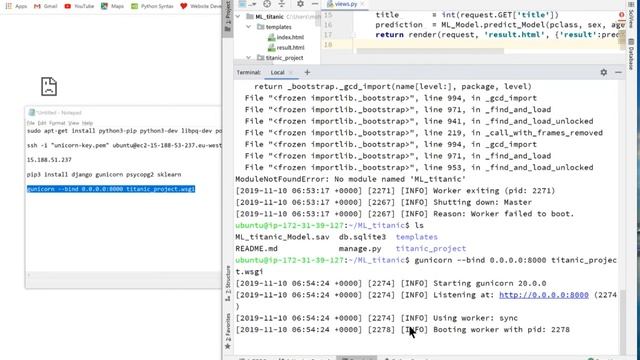 #203 | Installing Gunicorn | Django | Python Full course in URDU/Hindi смотреть онлайн