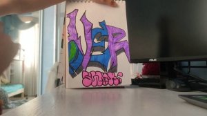 обзор скетчей в новом скетчбуке #граффити #тегинг #арт #скетч #обзор #бомбинг