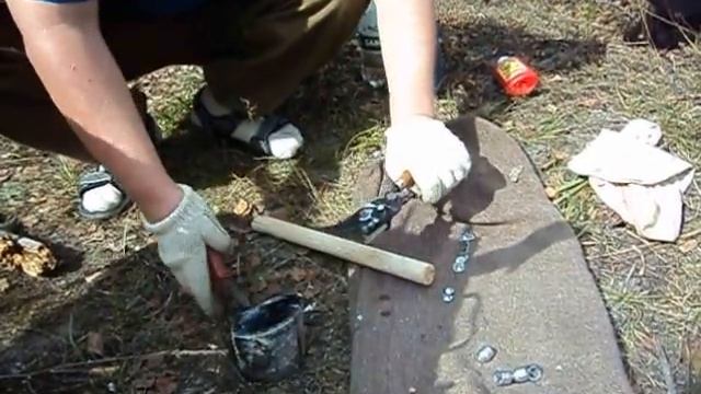 литье пуль в полевых условиях