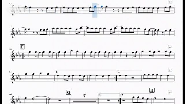 Vida de rico - Camilo - (PlayBack) Partitura para Saxo Alto, Saxo Barítono... смотреть онлайн