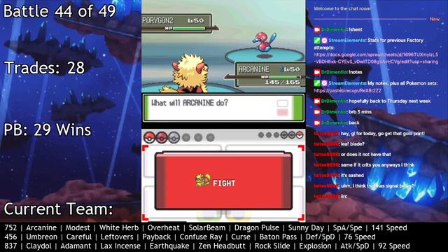 [Part 3/3] Pokemon Platinum Battle Factory Gold Print - Level 50