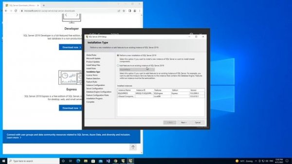 Microsoft SQL Server with Visual Studio 2022 (Download & Installation)