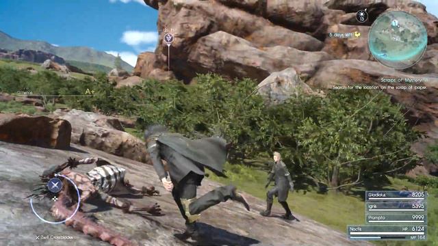 FINAL FANTASY XV - Gameplay Walkthrough Part 70 - Regalia Secret Stickers & Scraps of Mystery смотреть онлайн