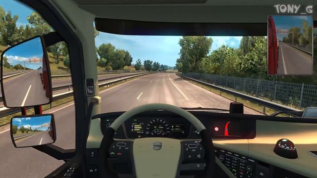 Катаемся по просторам Франции на руле ► Euro Truck Simalator 2 - Vive La France смотреть онлайн