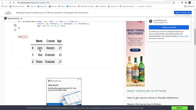 python - pivot table, dataframe slicing, recursion walking a dictionary of list of lists, melt смотреть онлайн