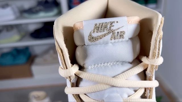Air Jordan 1 High Sail& Pale Vanilla Review& On foot смотреть онлайн
