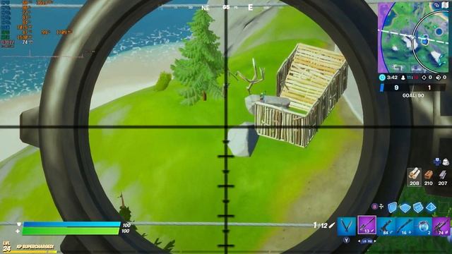 Fortnite C2S4 on Core i5-3470 3.2GHz GT 1030 1080p Low смотреть онлайн