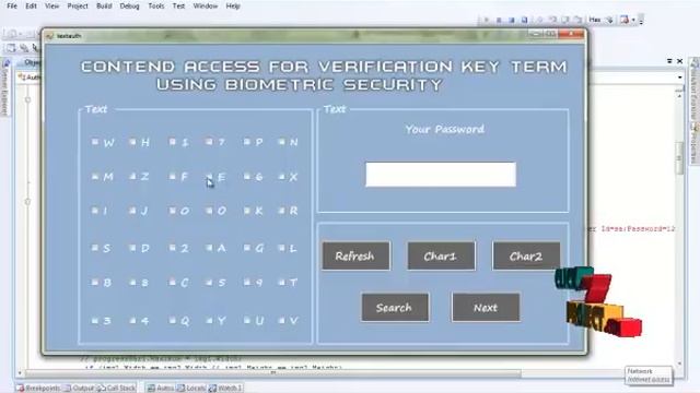 Final Year Projects | Authentication for Session Password Using Color and Images смотреть онлайн