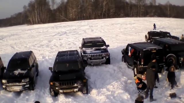 Гремячий ключ 2016, колонна хаммеров смотреть онлайн