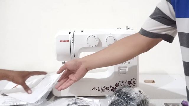 review unboxing mesin jahit janome ns311a (part1) смотреть онлайн