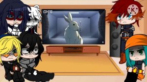 °Pro heroes reacts to doors backstory {Seek pt:1}°