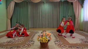Детский танец Божьи коровки (дети 4 лет)