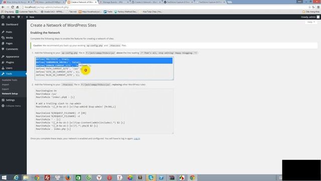 How to setup wordpress multisite on local site? смотреть онлайн
