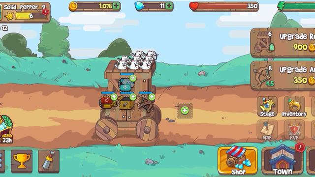 Playing Cat'n'Robot New Update (Season 1) - Completed 50+ Waves 😃 смотреть онлайн