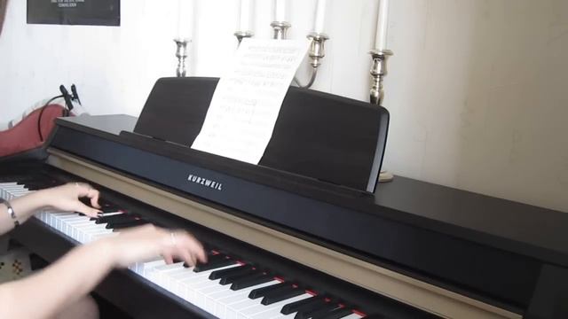 Marilyn Manson - Valentine's Day (piano cover) смотреть онлайн