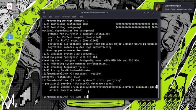 Install postgresql di arch linux смотреть онлайн