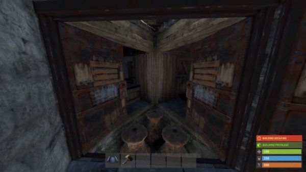 Simple Solo/Duo Rust Starter Base Design (2023 Rust Base Build Tutorial Console/PC)