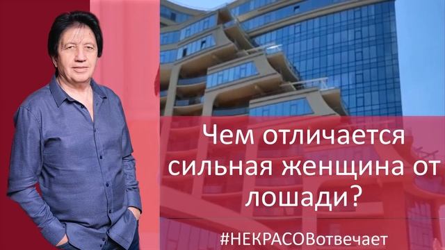 НЕКРАСОВотвечает Чем отличается сильная женщина от лошади? смотреть онлайн