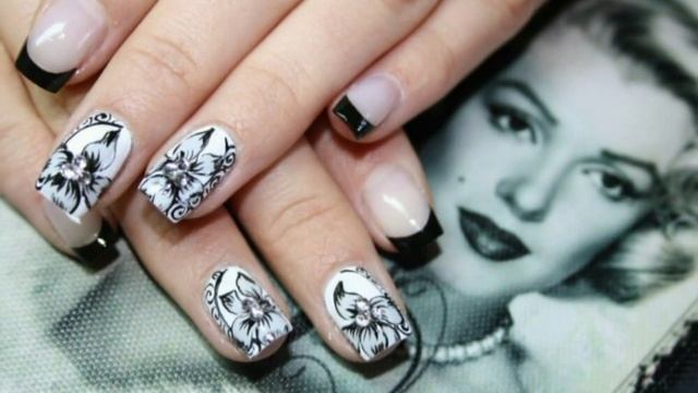 Цветочный маникюр|гель лак смотреть онлайн