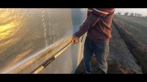 Боковое проветривание теплицы. Как сделать своими руками. Greenhouse lateral ventilation.