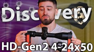 Оптический прицел Discovery HD Gen2 4-24x50SFIR FFP IR-MIL (34 мм, оригинал, Zero Stop) видео
