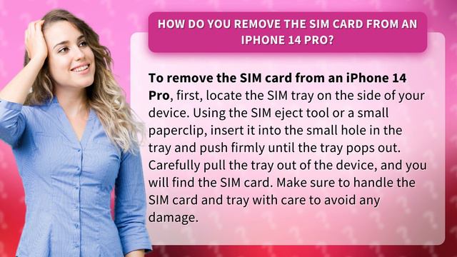 How do you remove the SIM card from an iPhone 14 Pro? смотреть онлайн